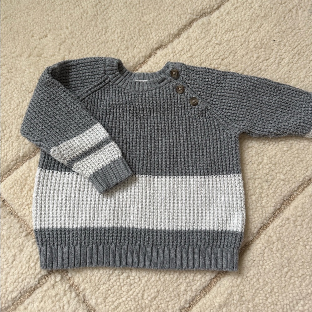 Baby knit sweater (18m)